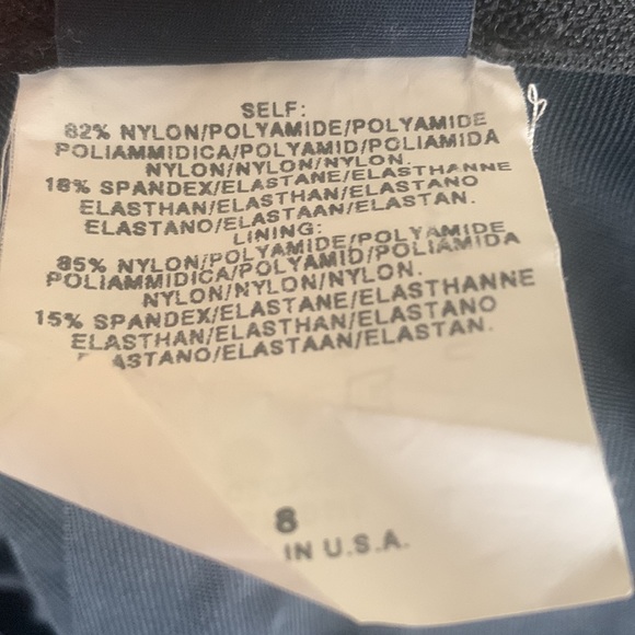 Polo Sports swimsuit, black, size 8, 2 side zipper - Picture 10 of 11